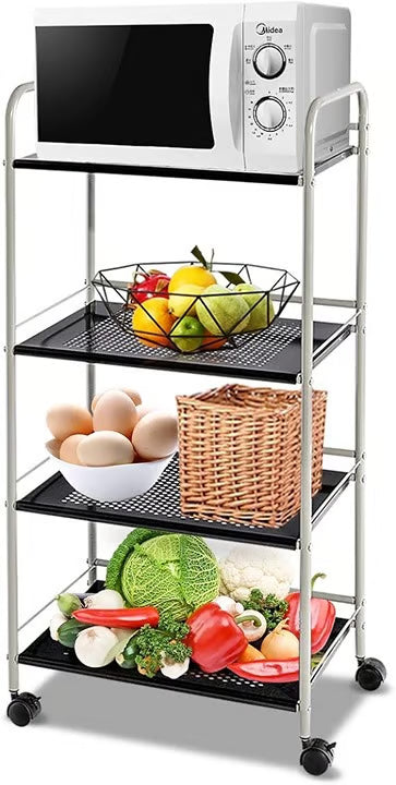 HomePlus 4 Tier Metal Cart