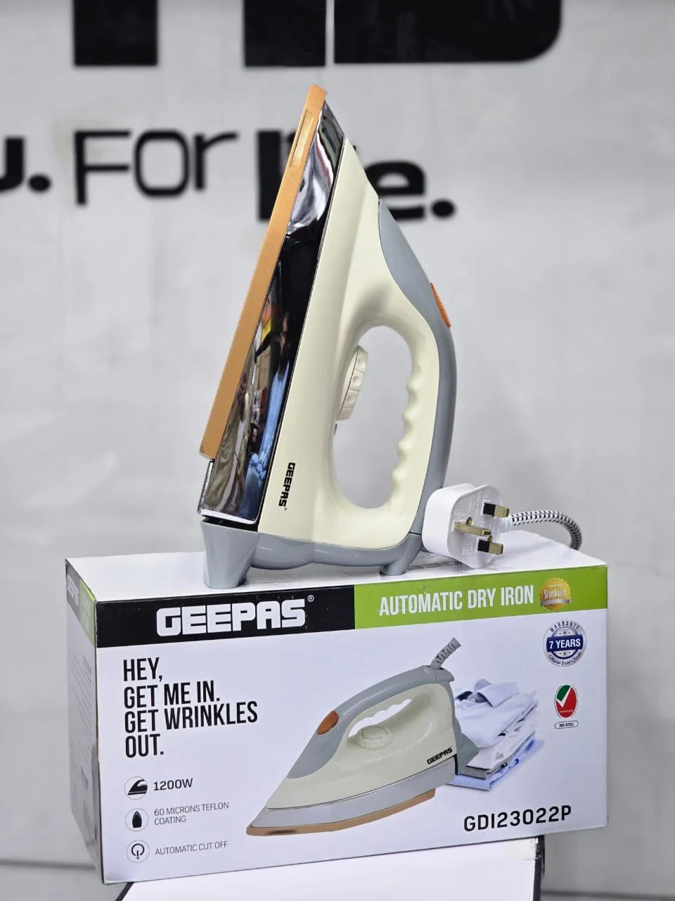 Geepas Automatic Dry Iron