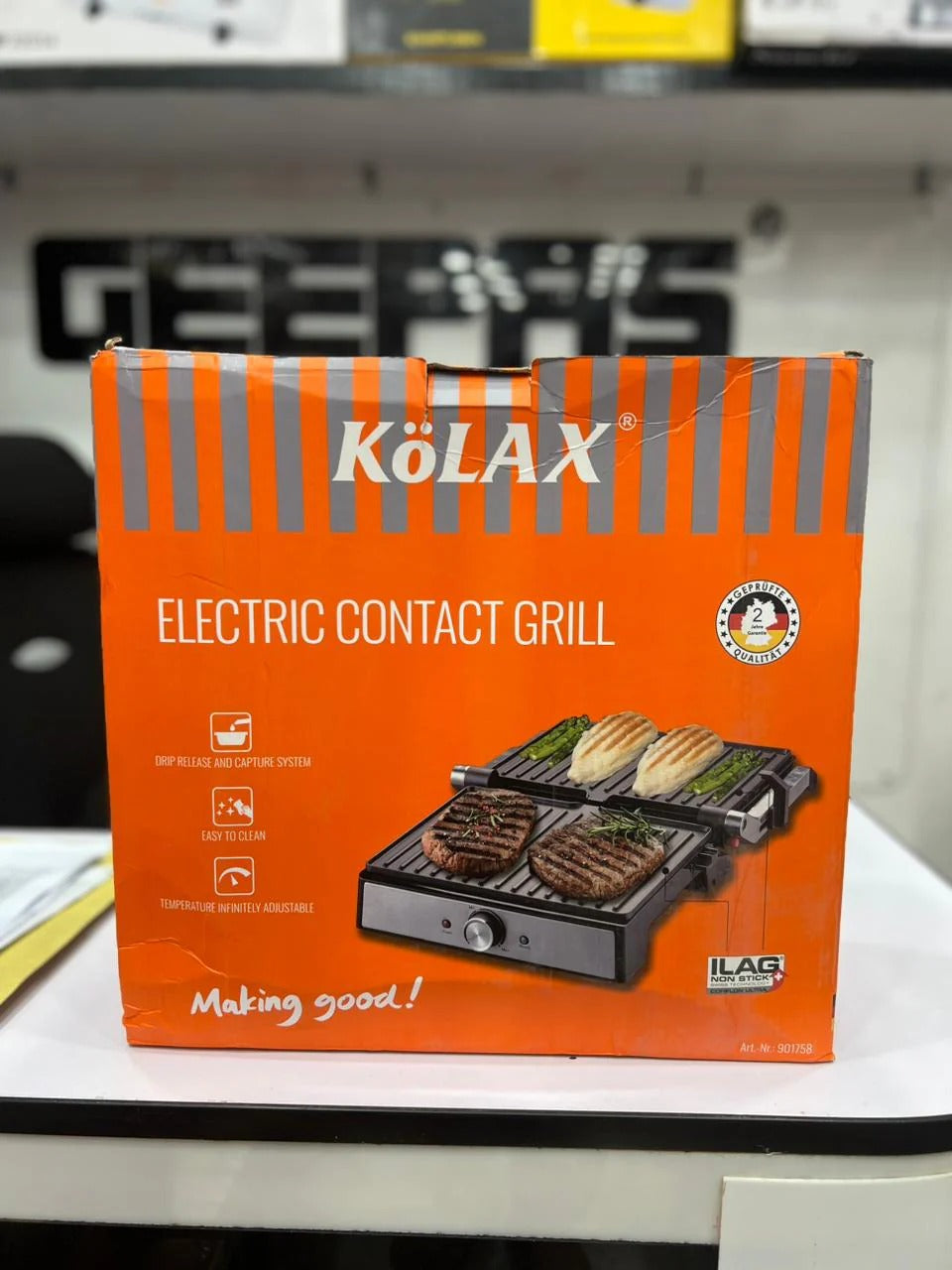 Kölax Electric Contact Grill-German orignal