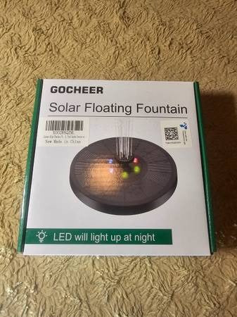 Gocheer Solar Floating Fountain