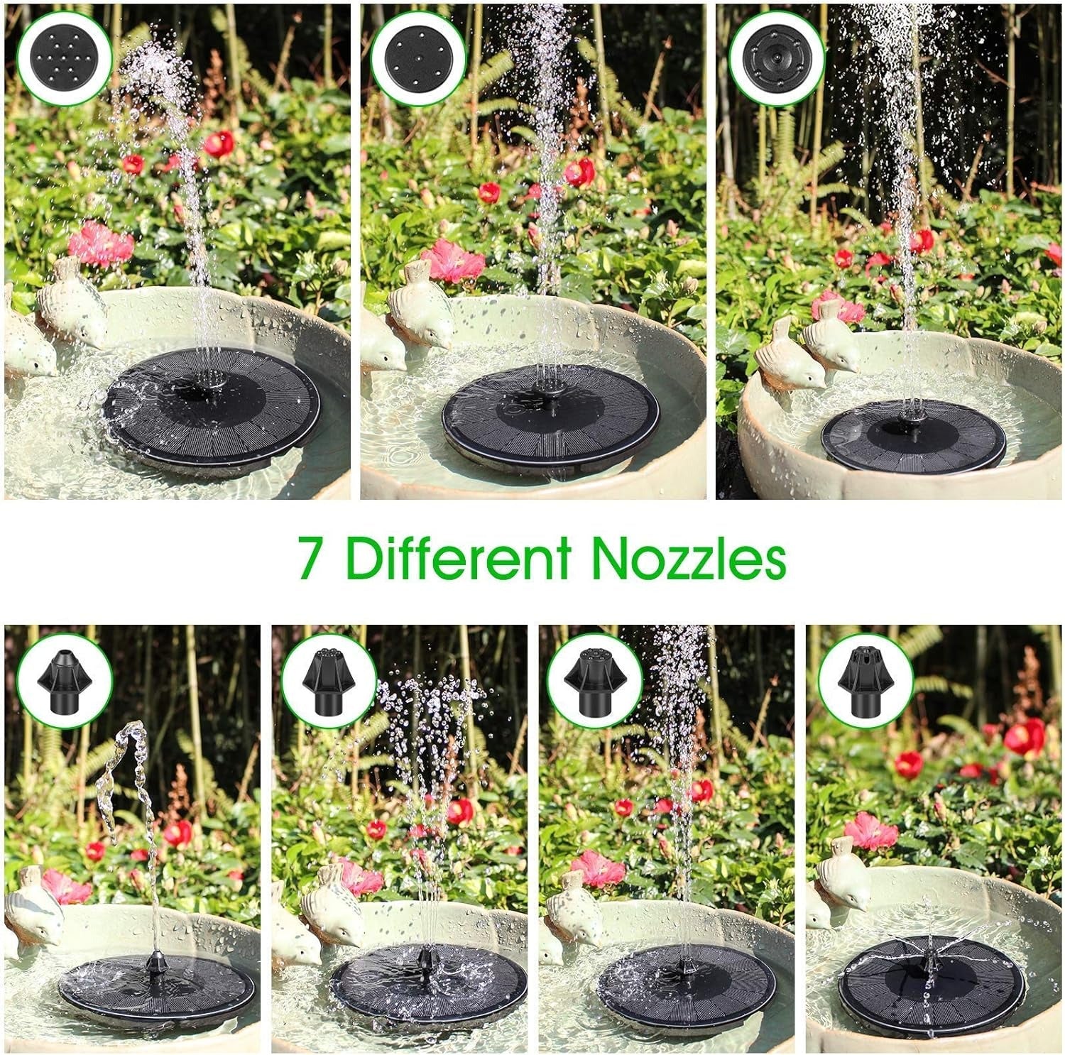 Gocheer Solar Floating Fountain