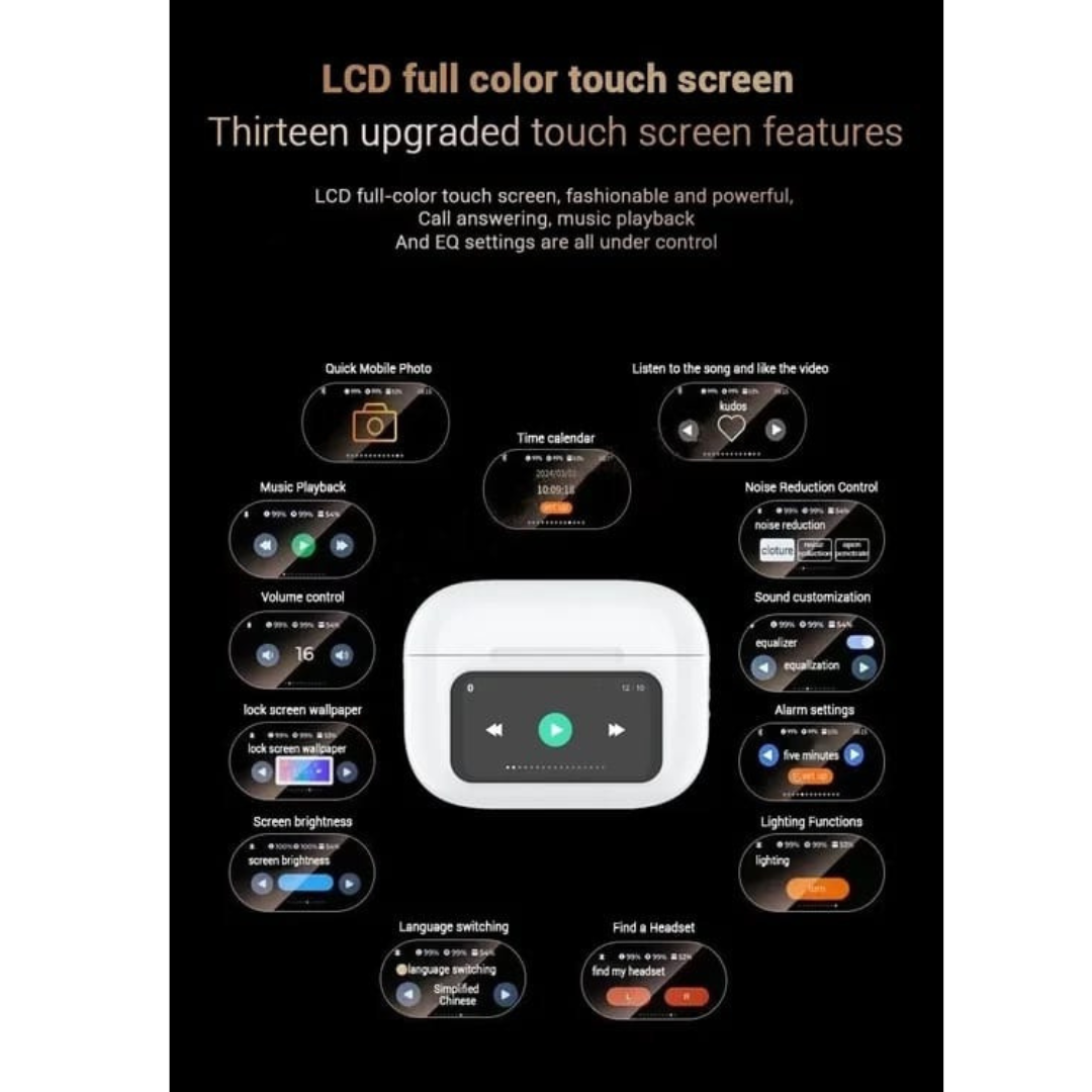 Wireless Bluetooth Touch Earphones