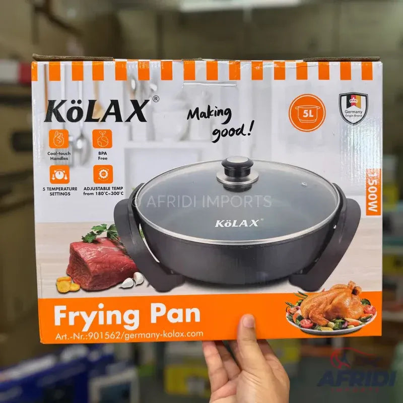 Kölax Electric Frying Pan – 1500W / 5L-made in Germany